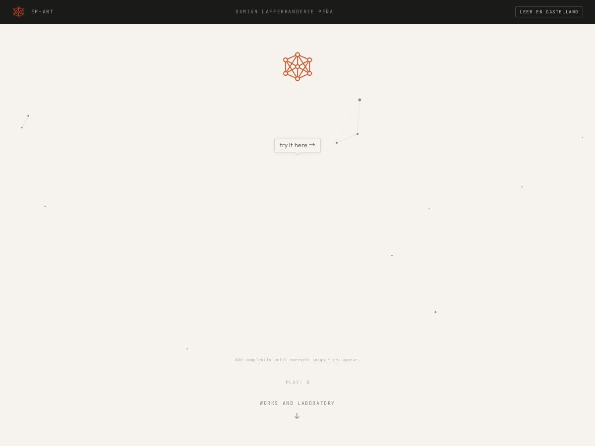 Landing-page snapshot of estudioprompt.art