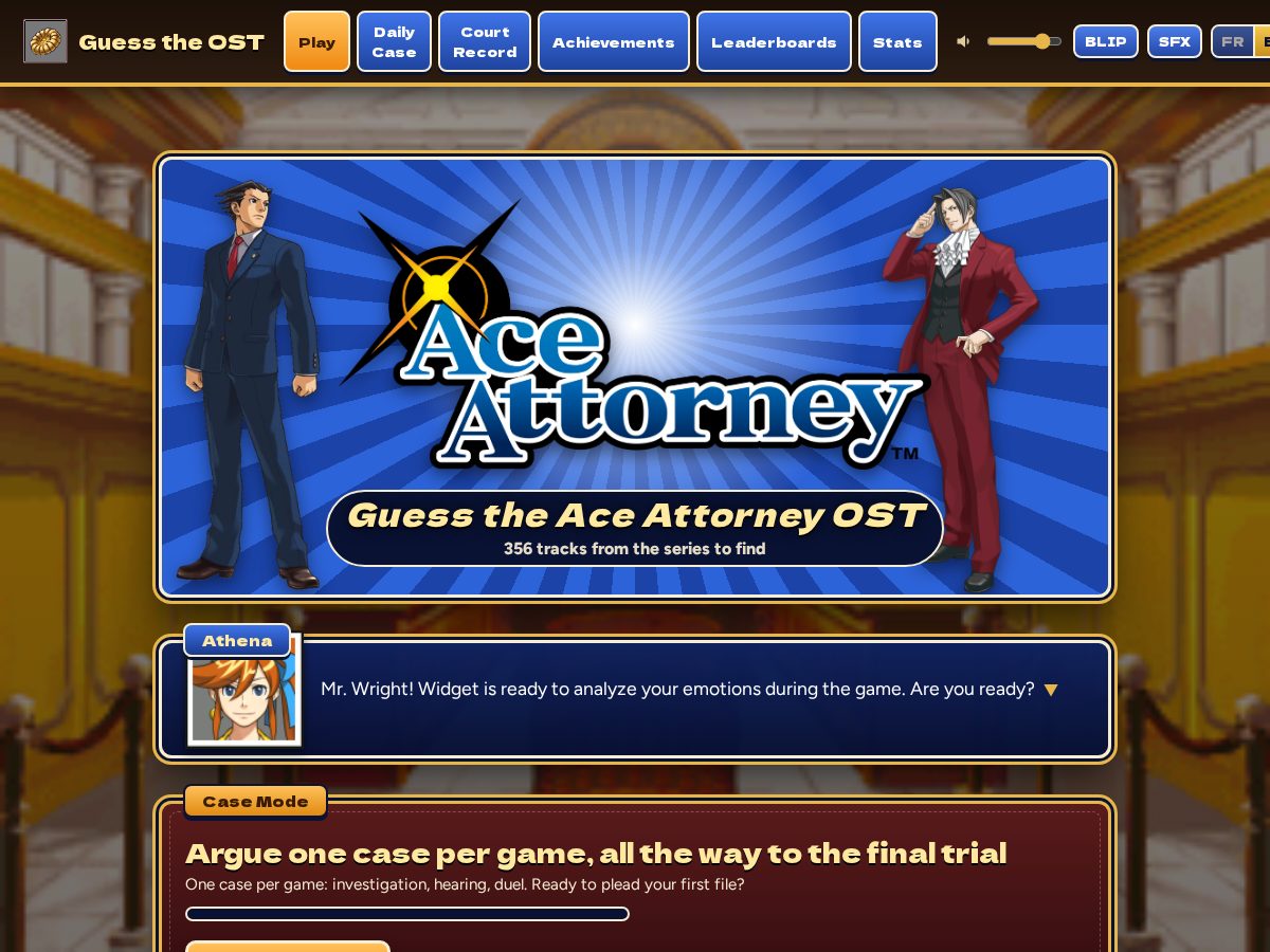 Landing-page snapshot of guesstheaceattorneyost.com