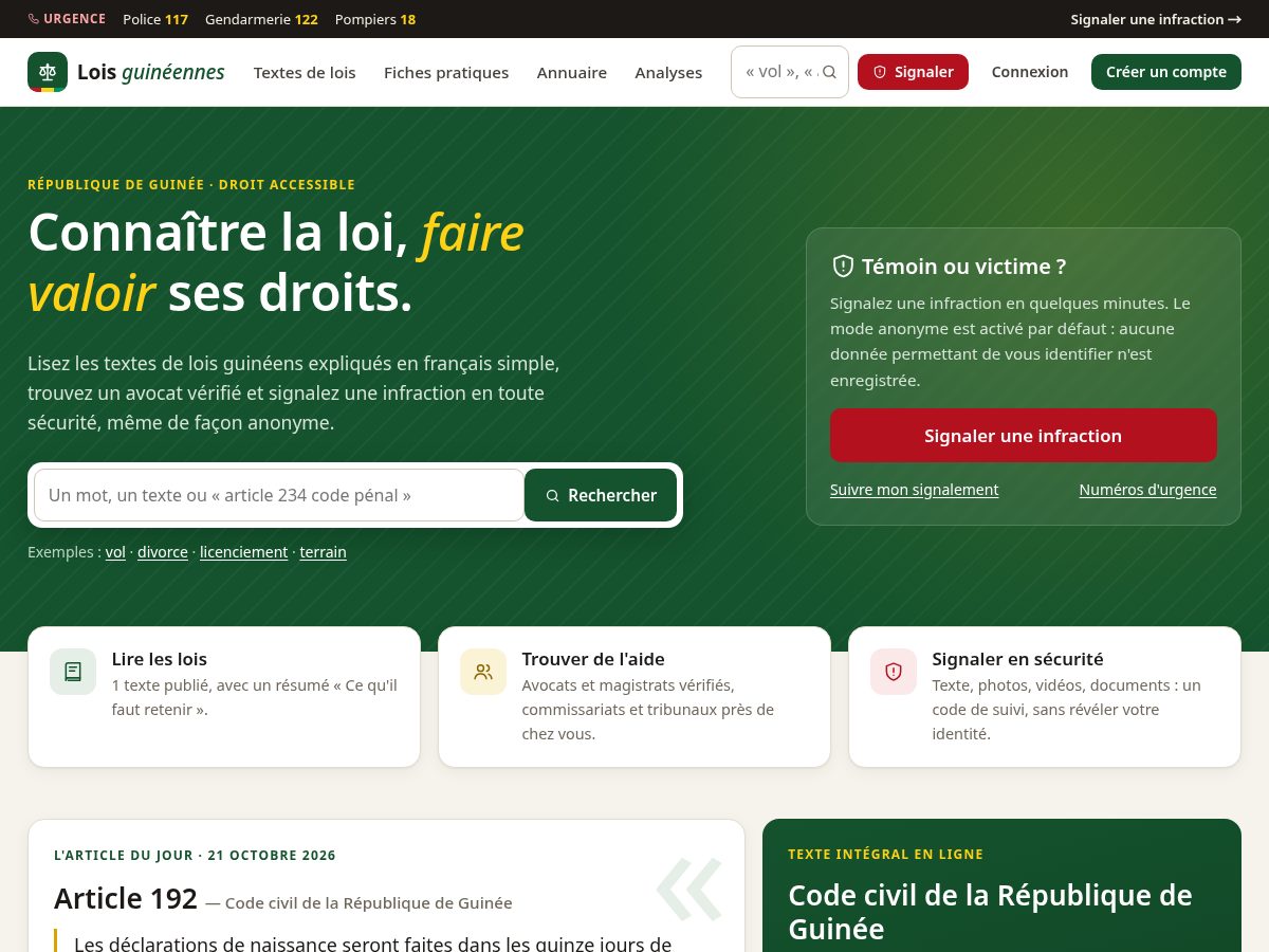 Landing-page snapshot of lalfa.net