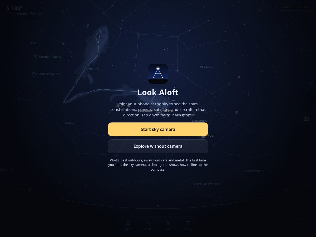 Landing-page snapshot of lookaloft.com