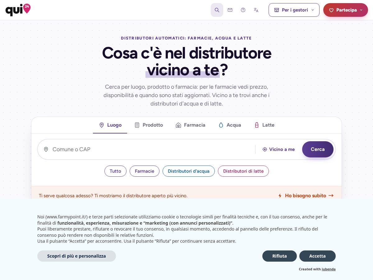 Landing-page snapshot of qui24.online