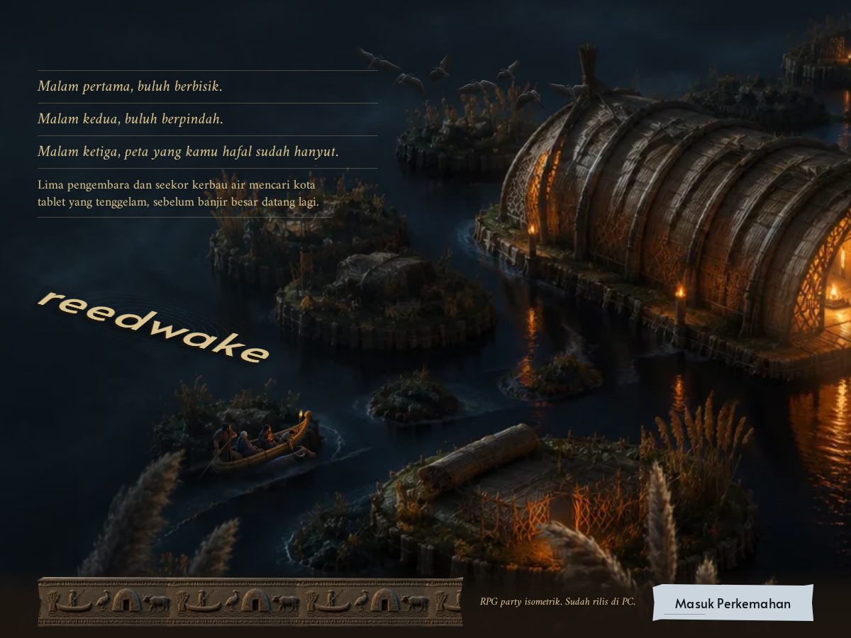 Landing-page snapshot of reedwake.com