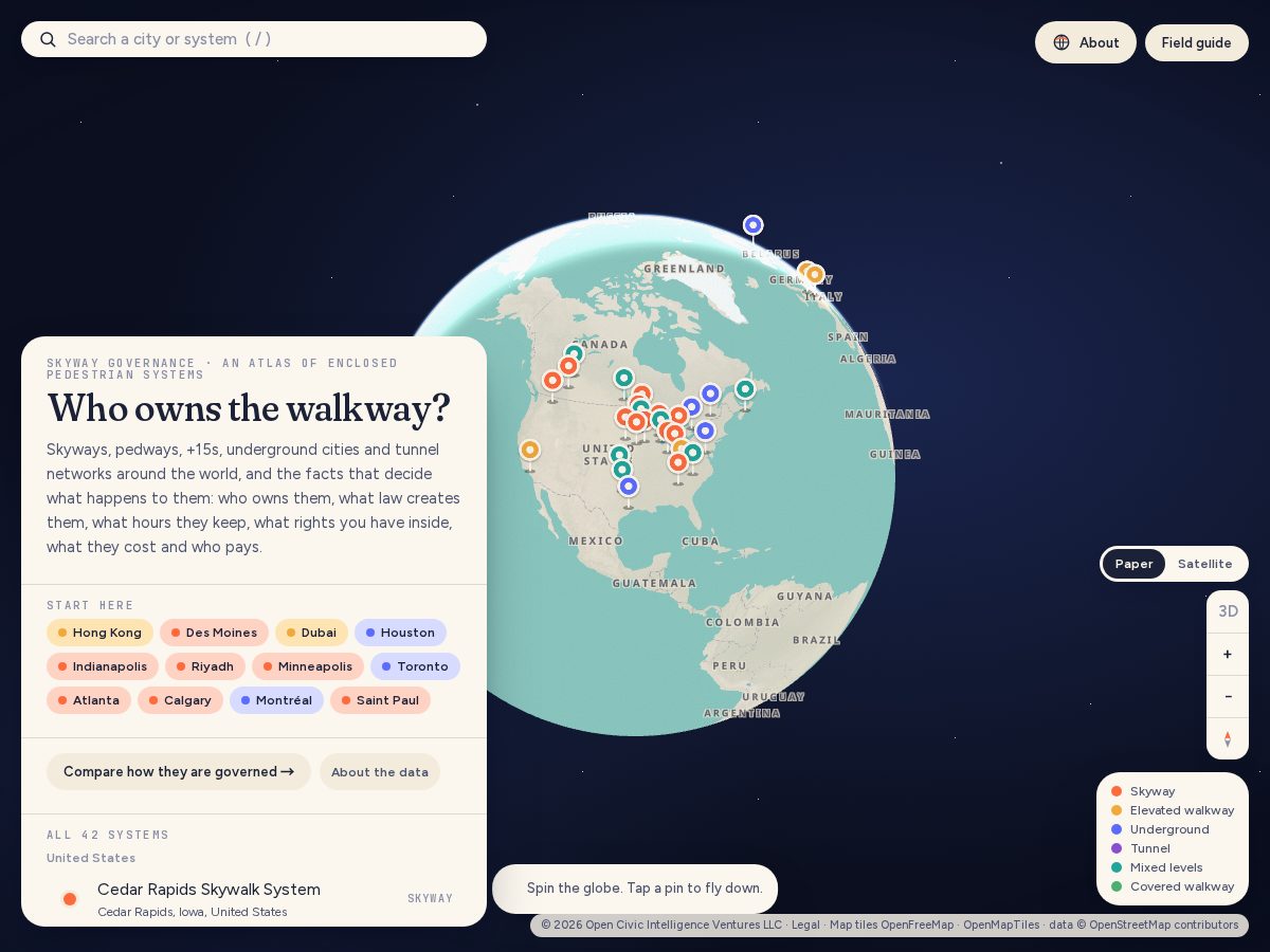 Landing-page snapshot of skywaygovernance.com