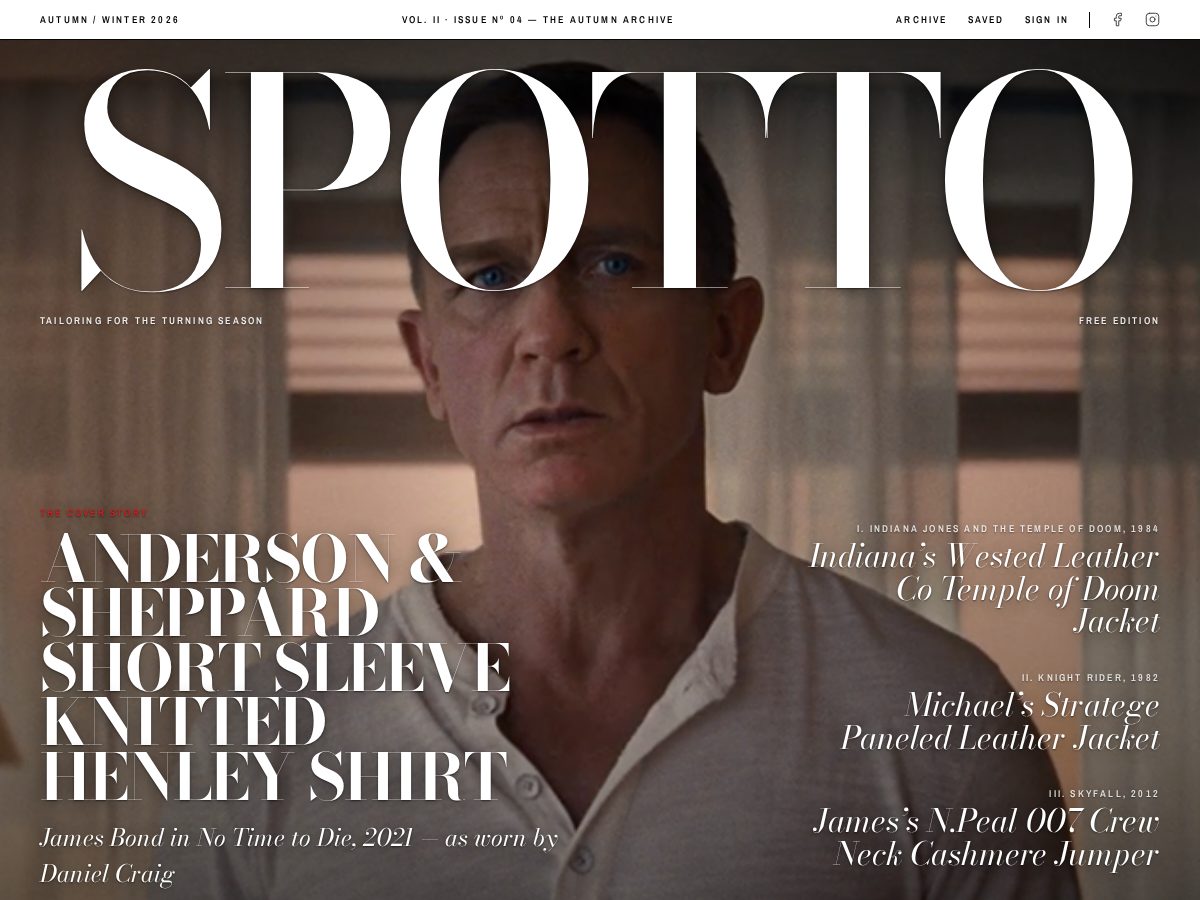 Landing-page snapshot of spottomagazine.com