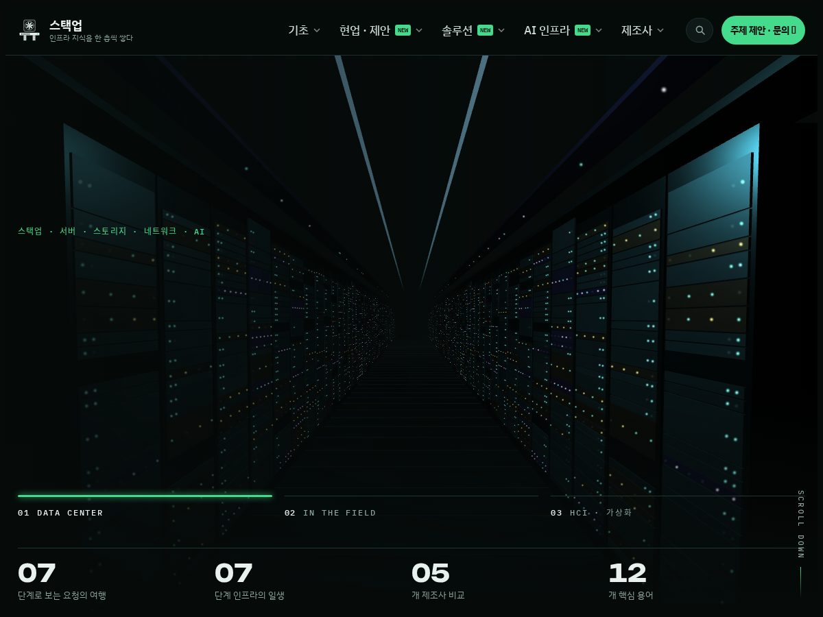 Landing-page snapshot of stackupinfra.com