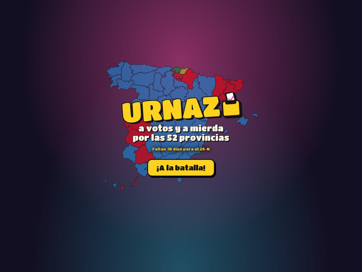 Landing-page snapshot of urnazo.com