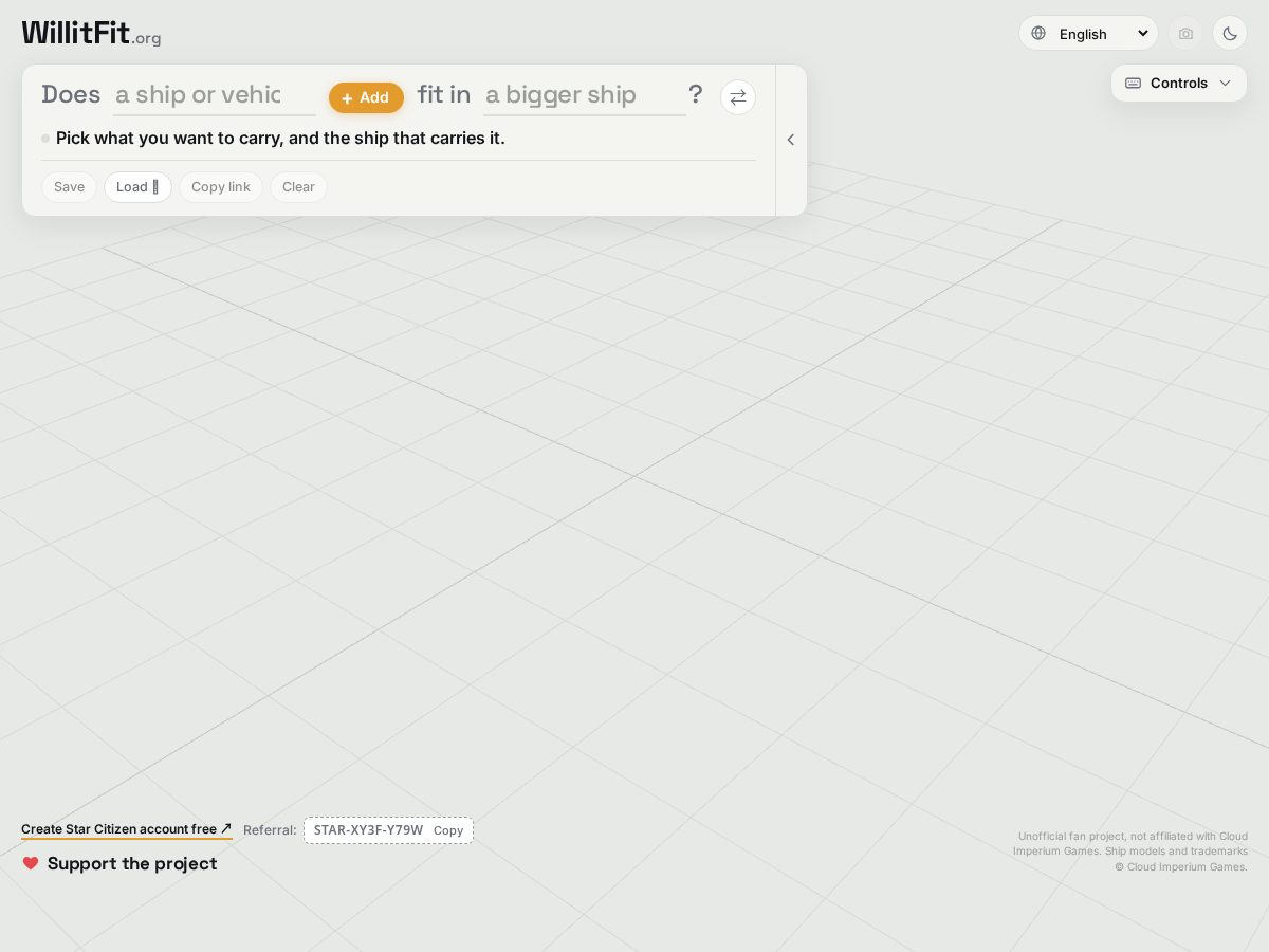 Landing-page snapshot of willitfit.org