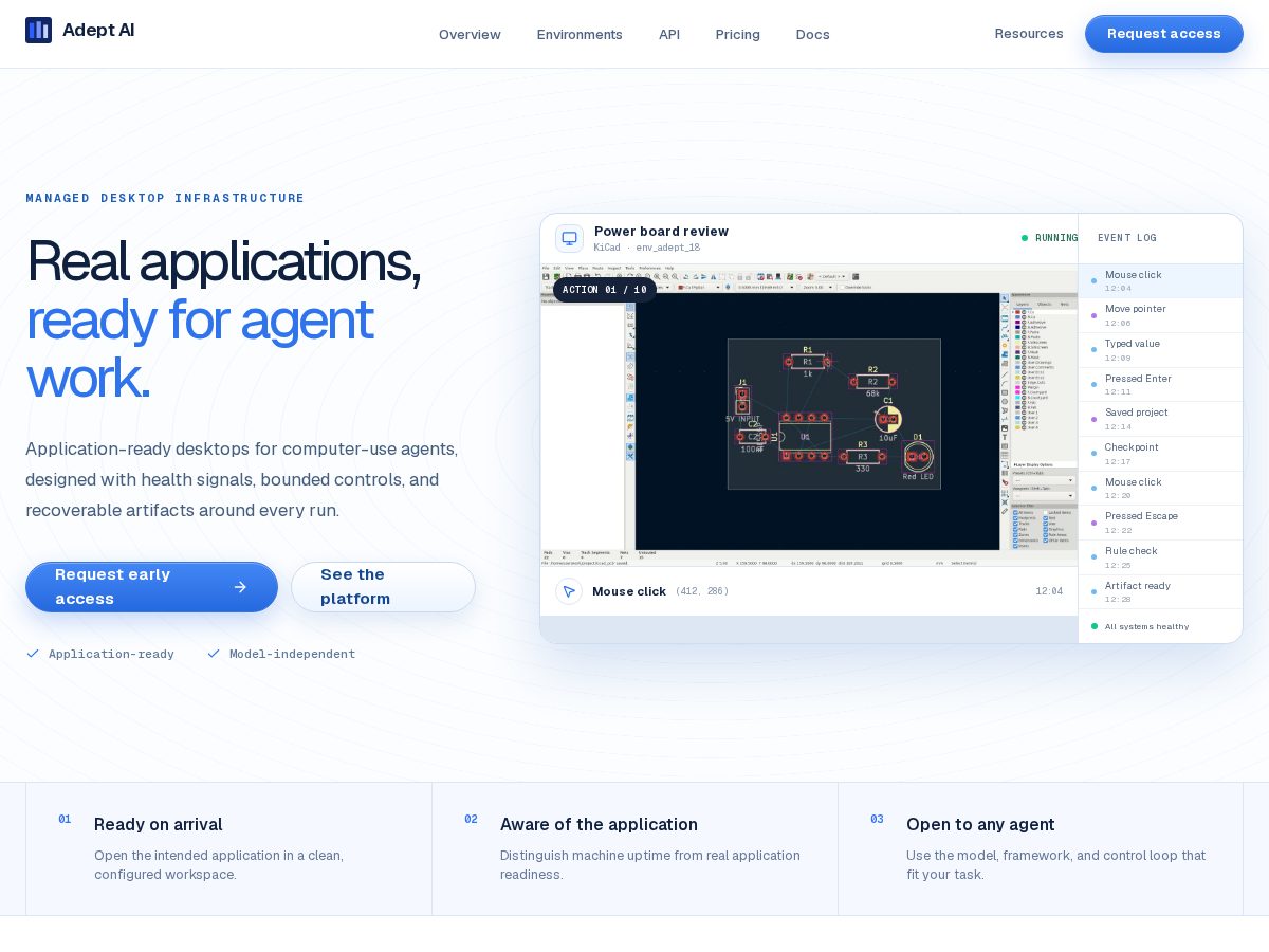 Landing-page snapshot of adeptsi.cloud