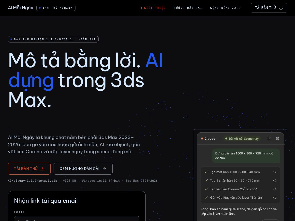 Landing-page snapshot of aimoingay.app