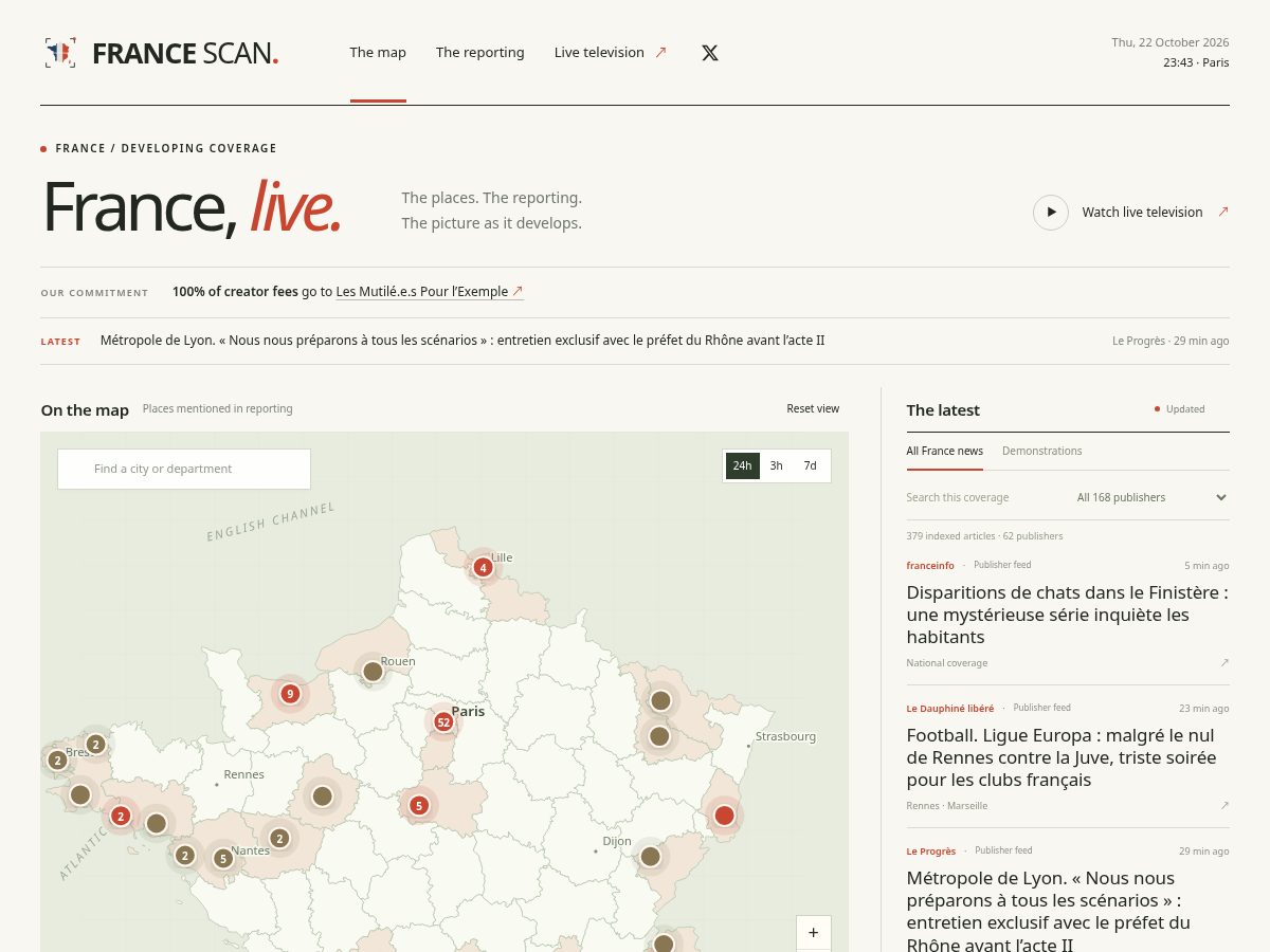 Landing-page snapshot of francescan.lol