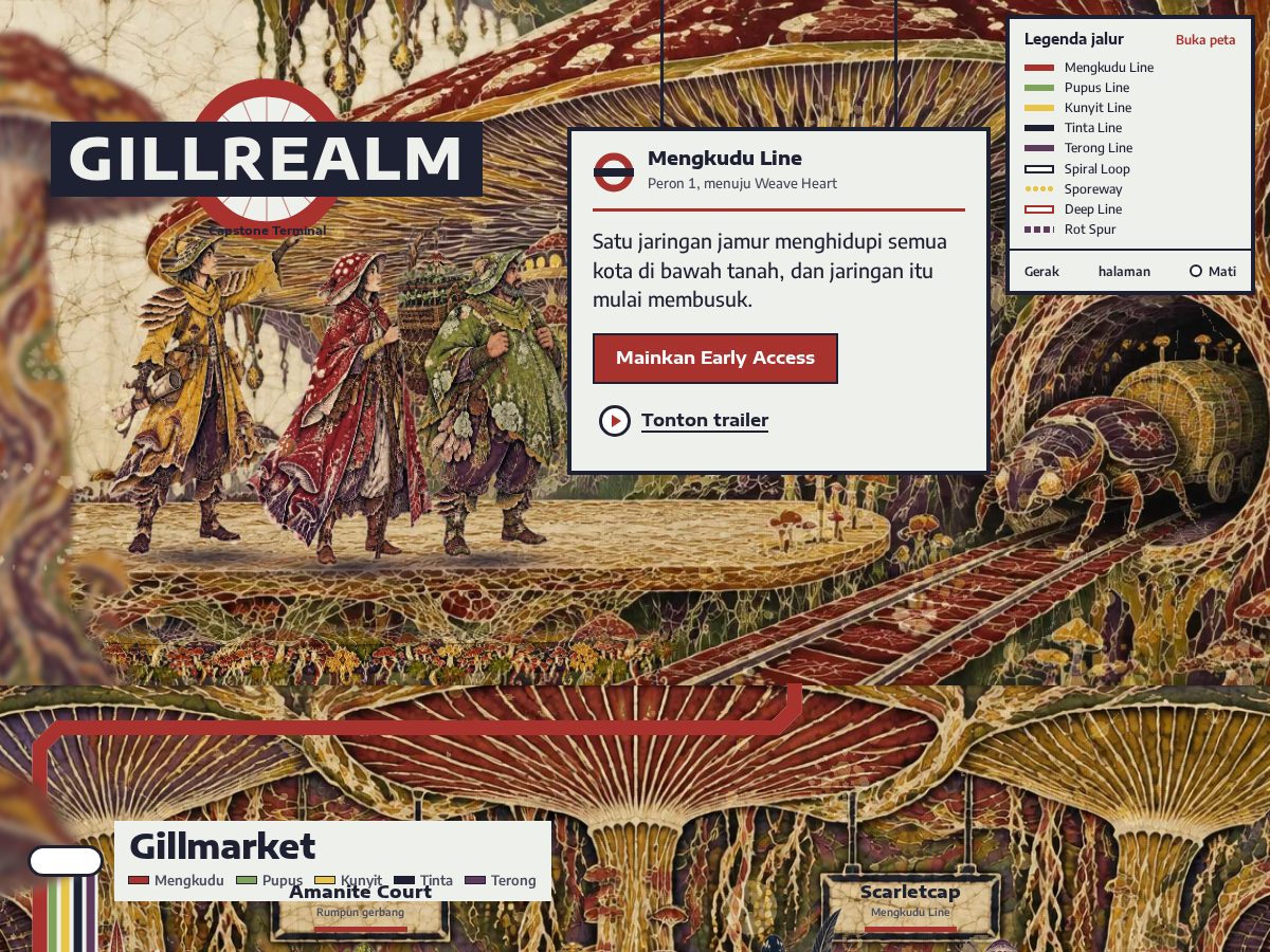Landing-page snapshot of gillrealm.com