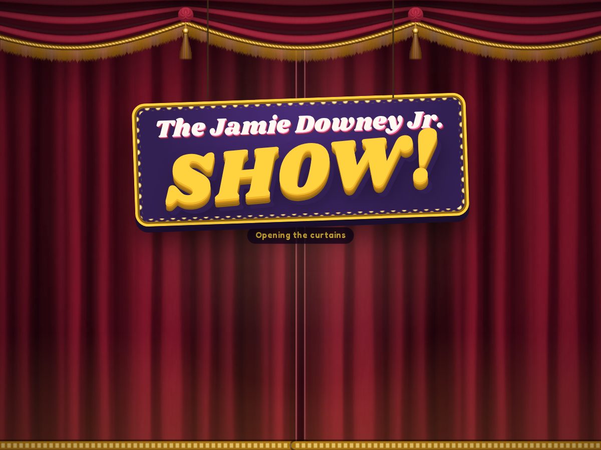 Landing-page snapshot of jamiedowneyweb.fun