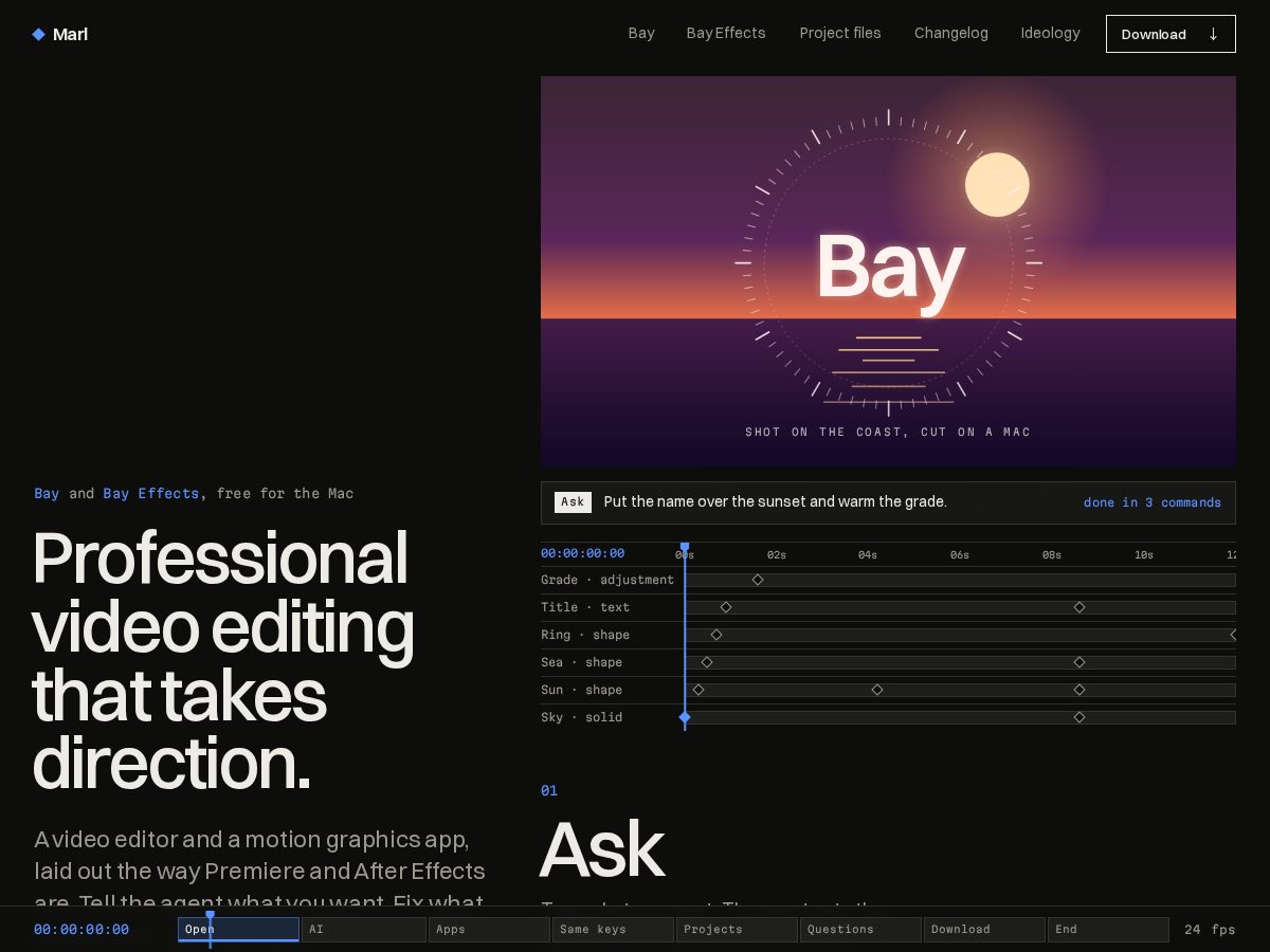Landing-page snapshot of marlstudio.com
