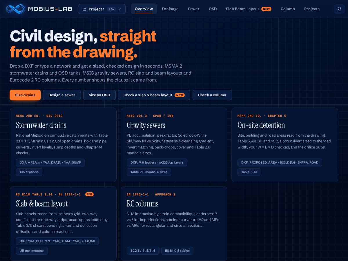 Landing-page snapshot of mobiuslab.app