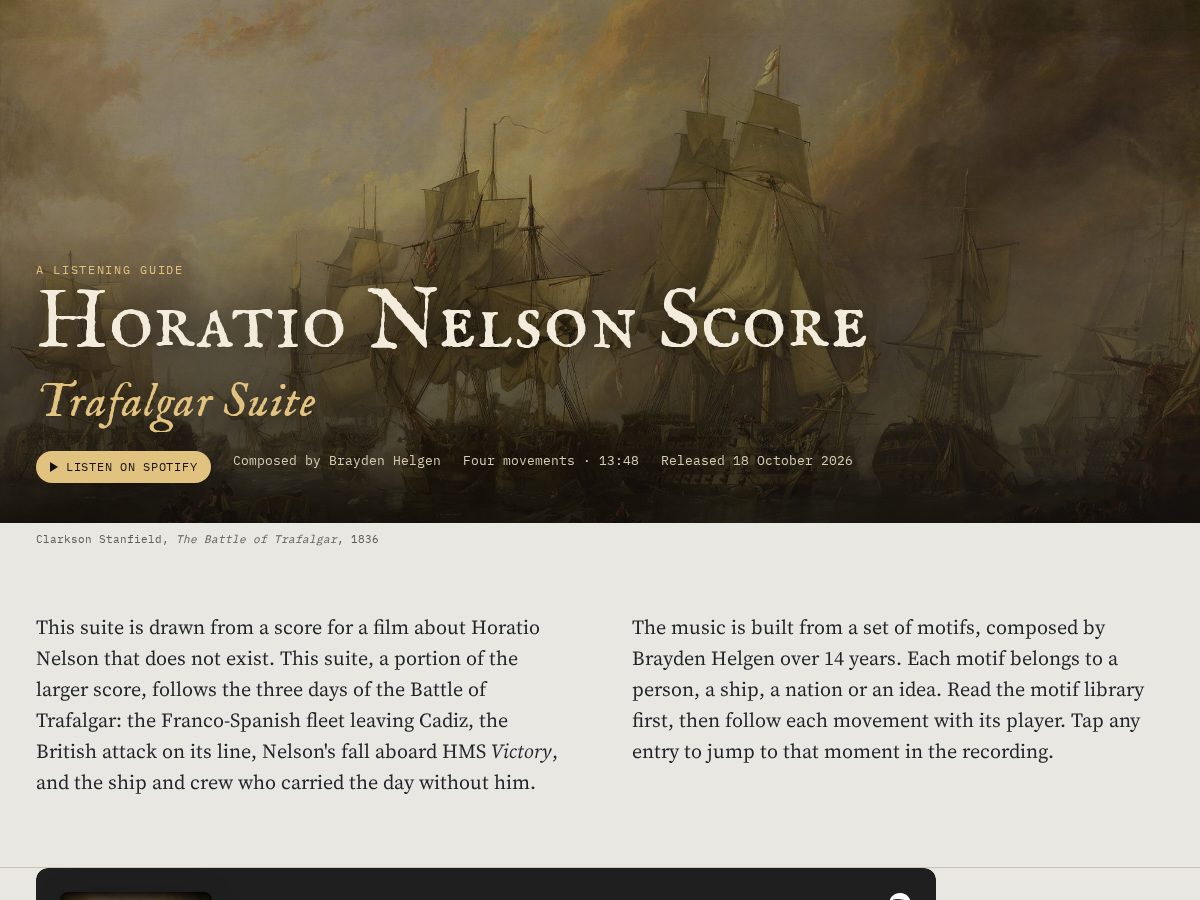 Landing-page snapshot of nelsonscore.com
