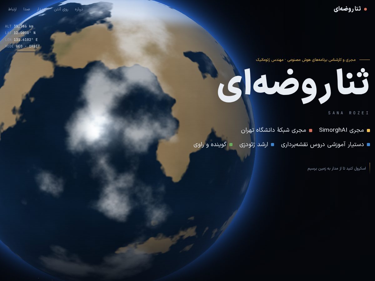 Landing-page snapshot of sanarozei.com