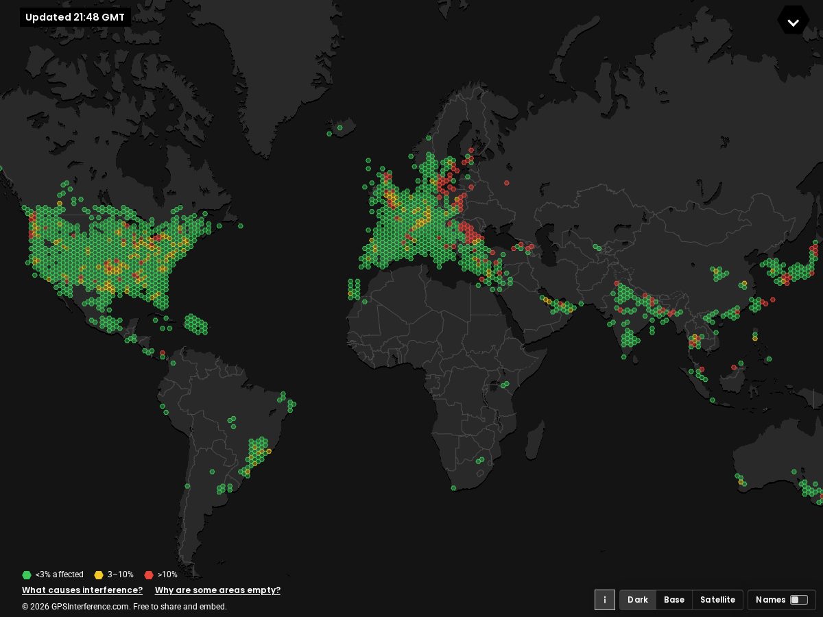 Landing-page snapshot of spoofingmap.com