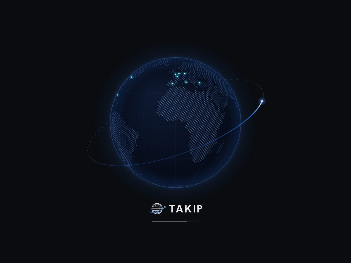Landing-page snapshot of takip.dev