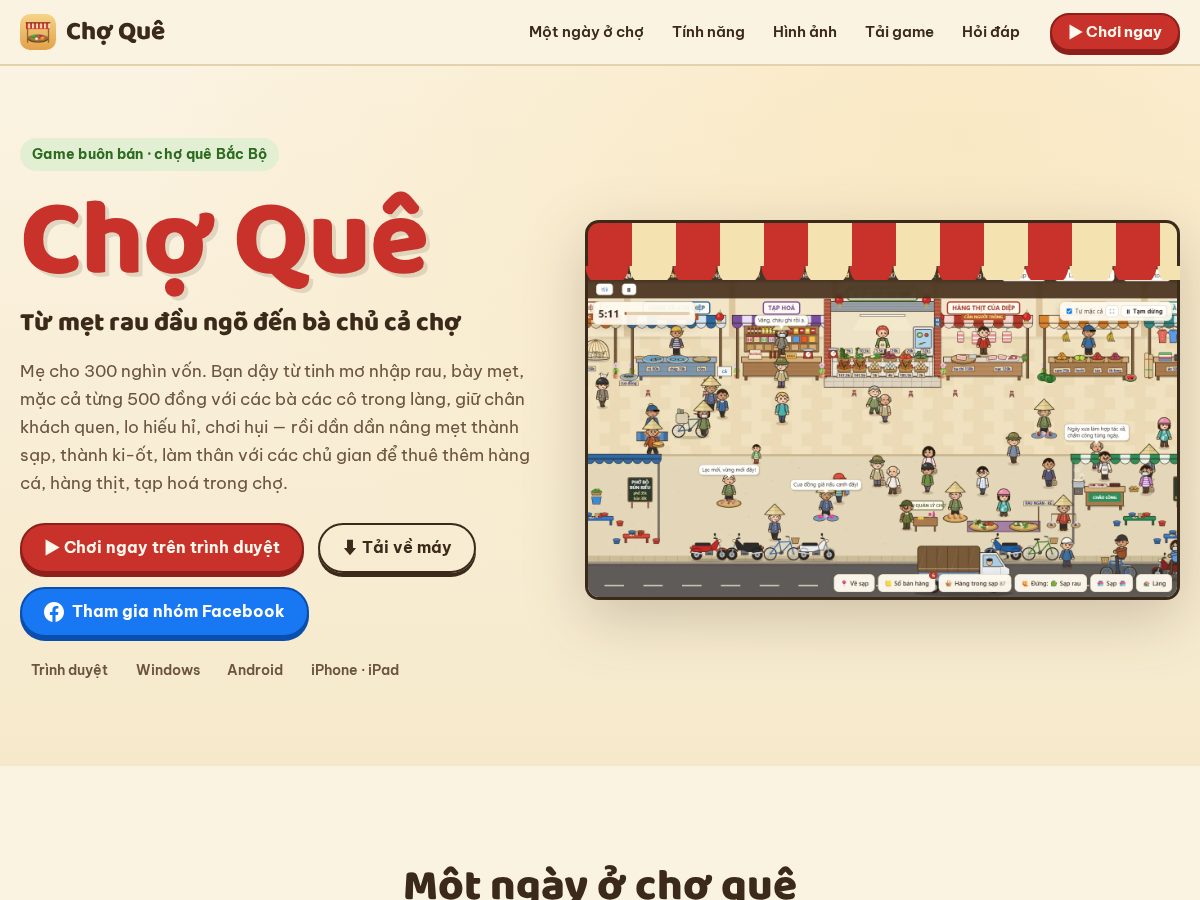 Landing-page snapshot of choque.online