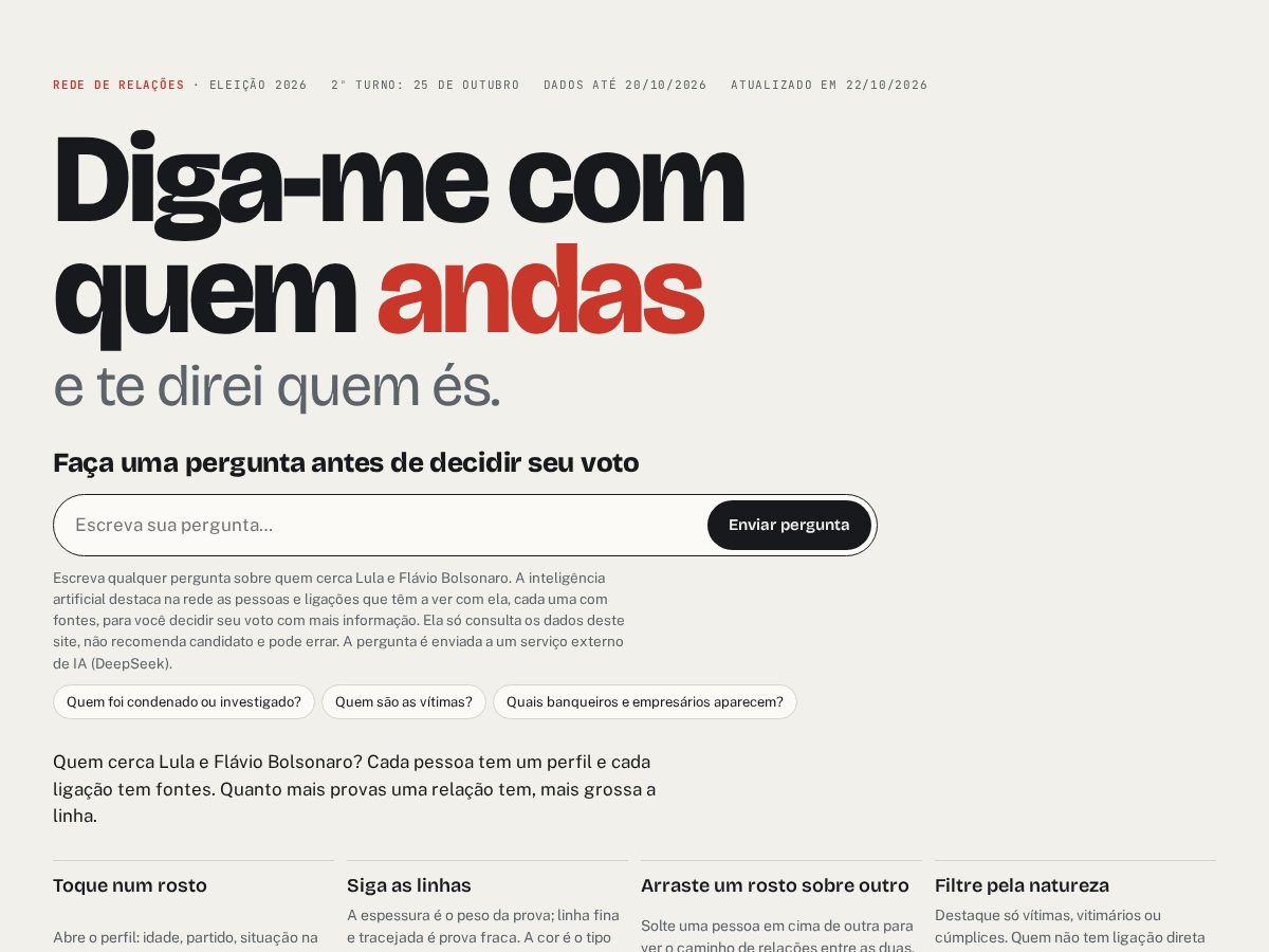 Landing-page snapshot of digame-com-quem-andas.com
