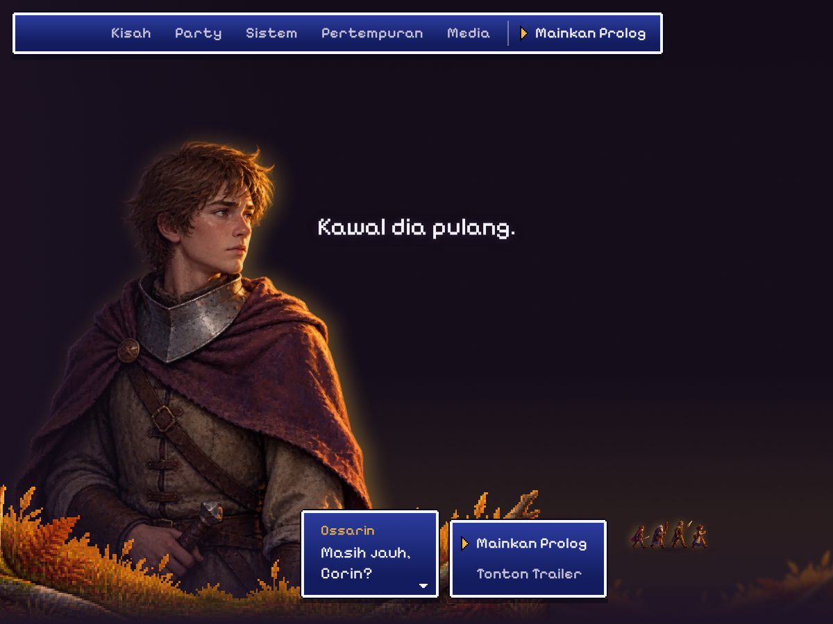 Landing-page snapshot of drakenvigil.com