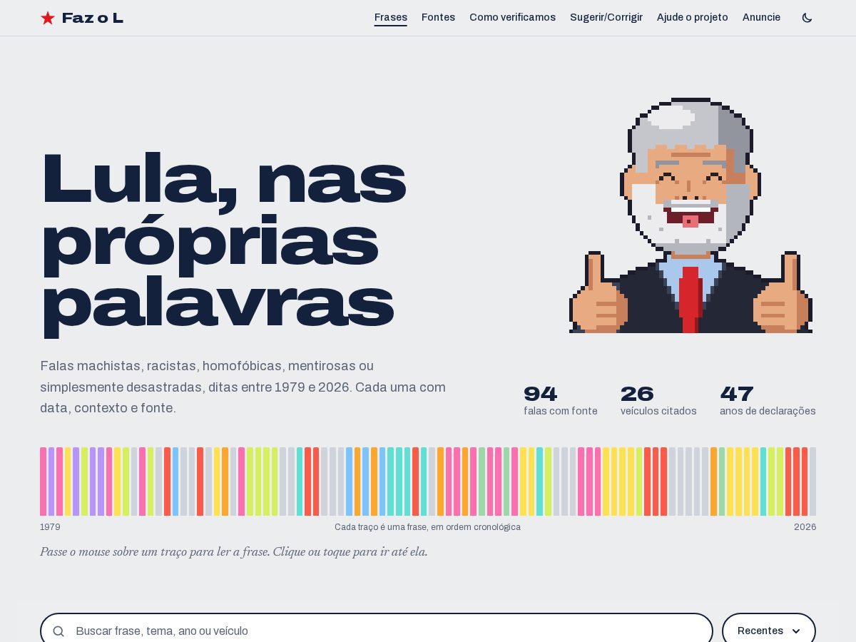 Landing-page snapshot of fazueli.com