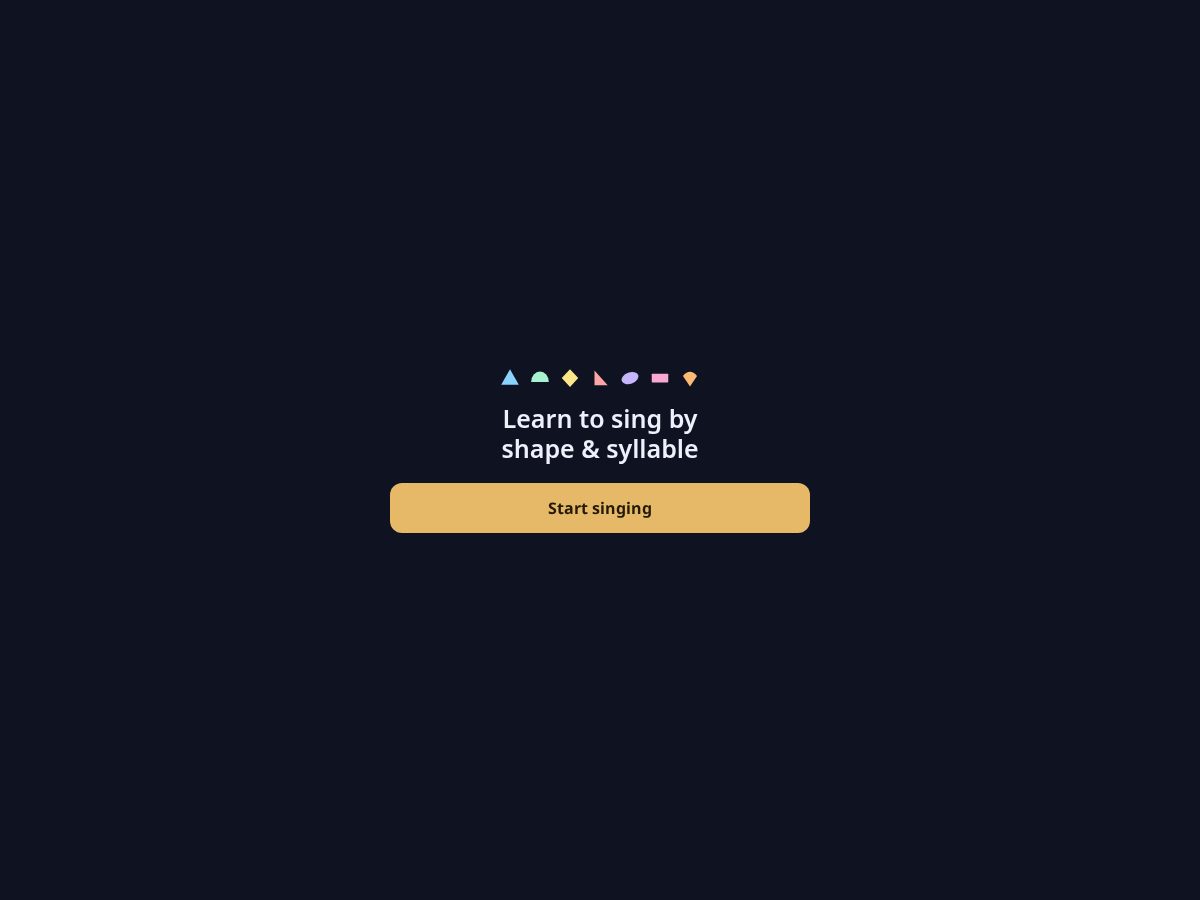 Landing-page snapshot of learnshapenotes.com