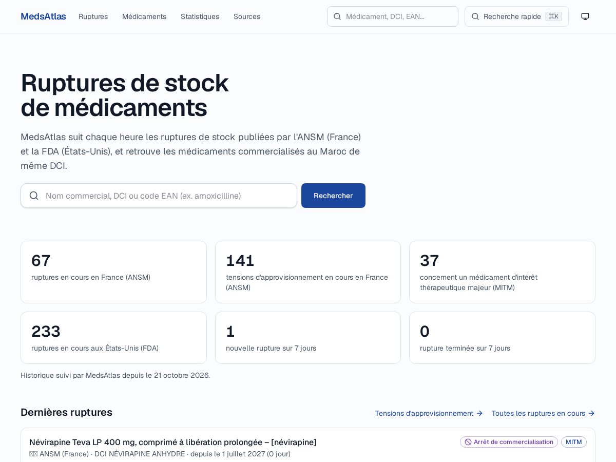 Landing-page snapshot of medsatlas.com