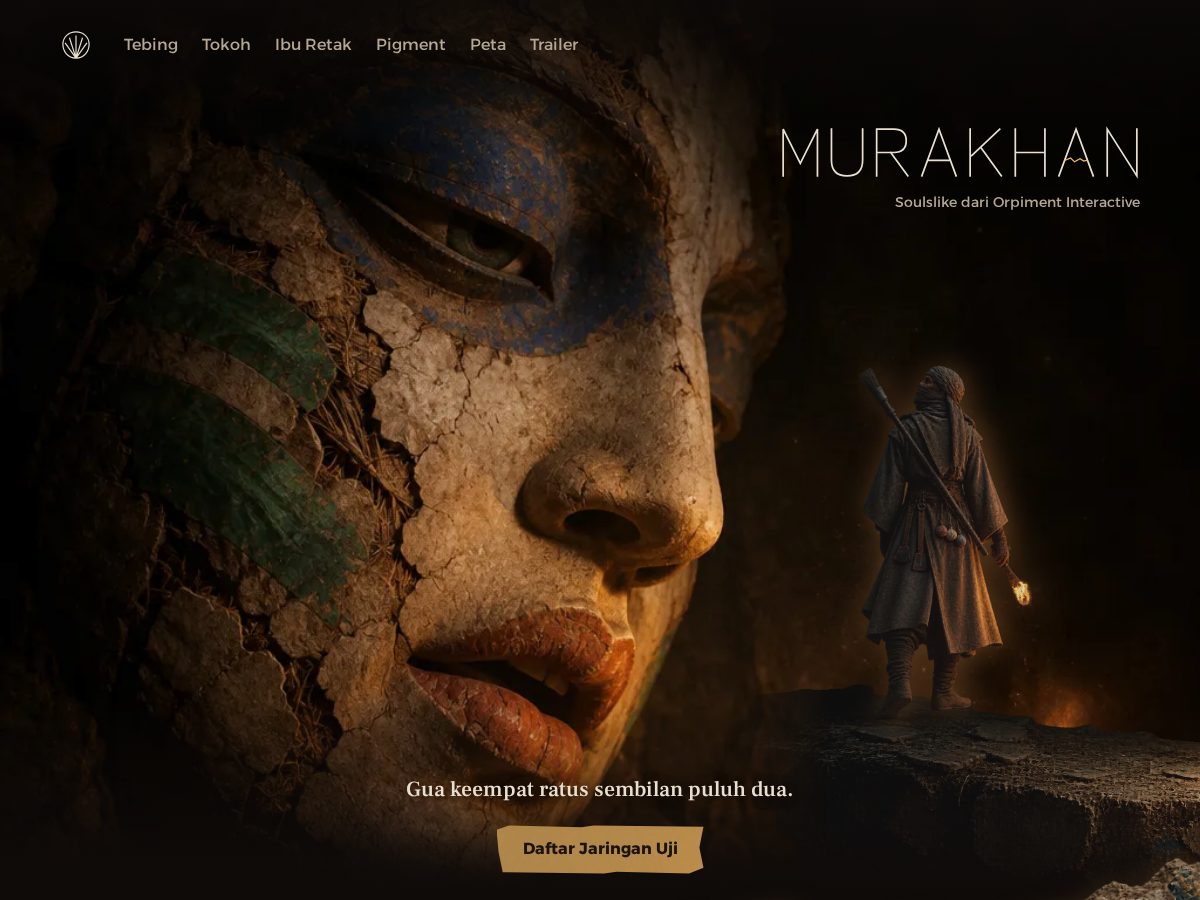 Landing-page snapshot of murakhan.com