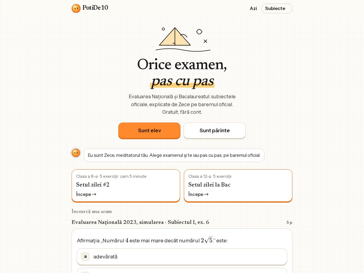 Landing-page snapshot of potide10.com