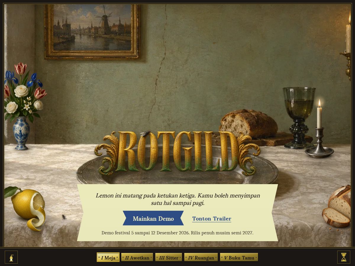 Landing-page snapshot of rotgild.com