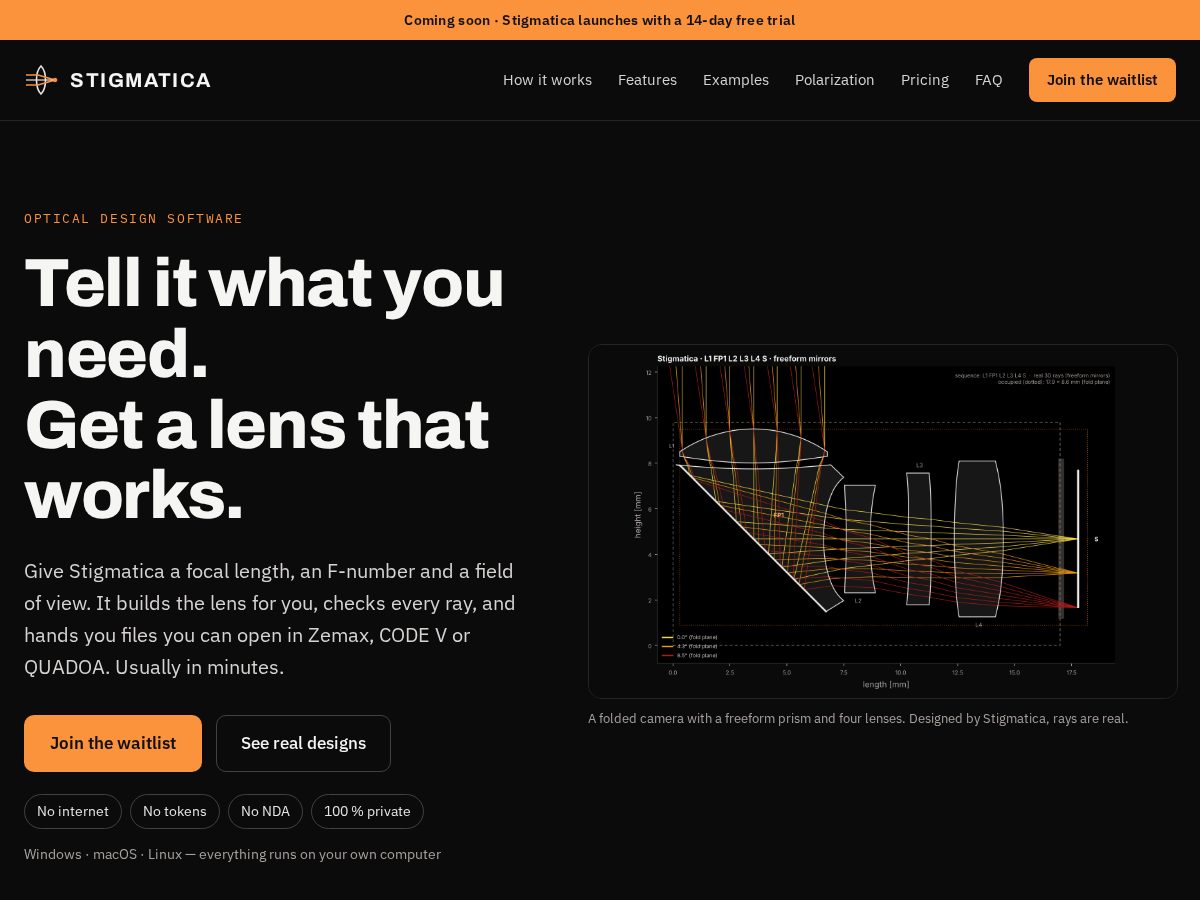 Landing-page snapshot of stigmatica.net
