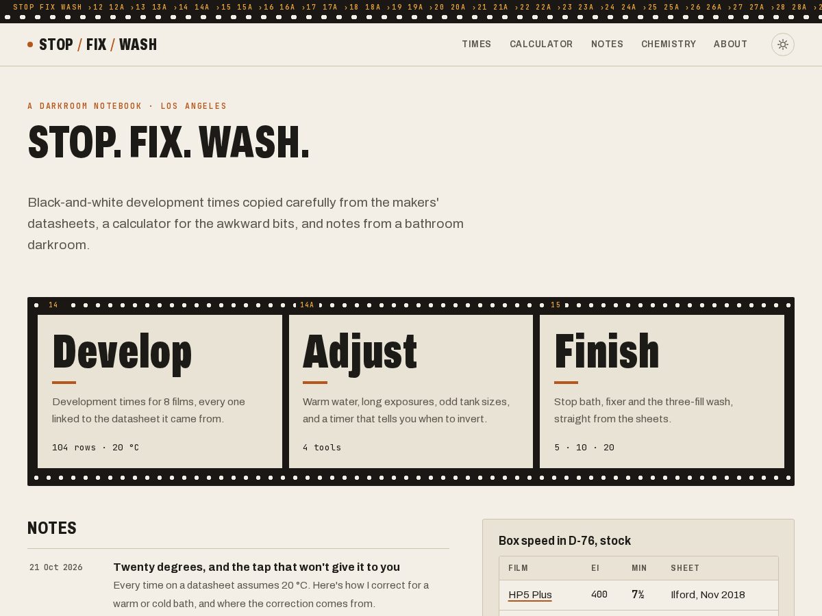 Landing-page snapshot of stopfixwash.com