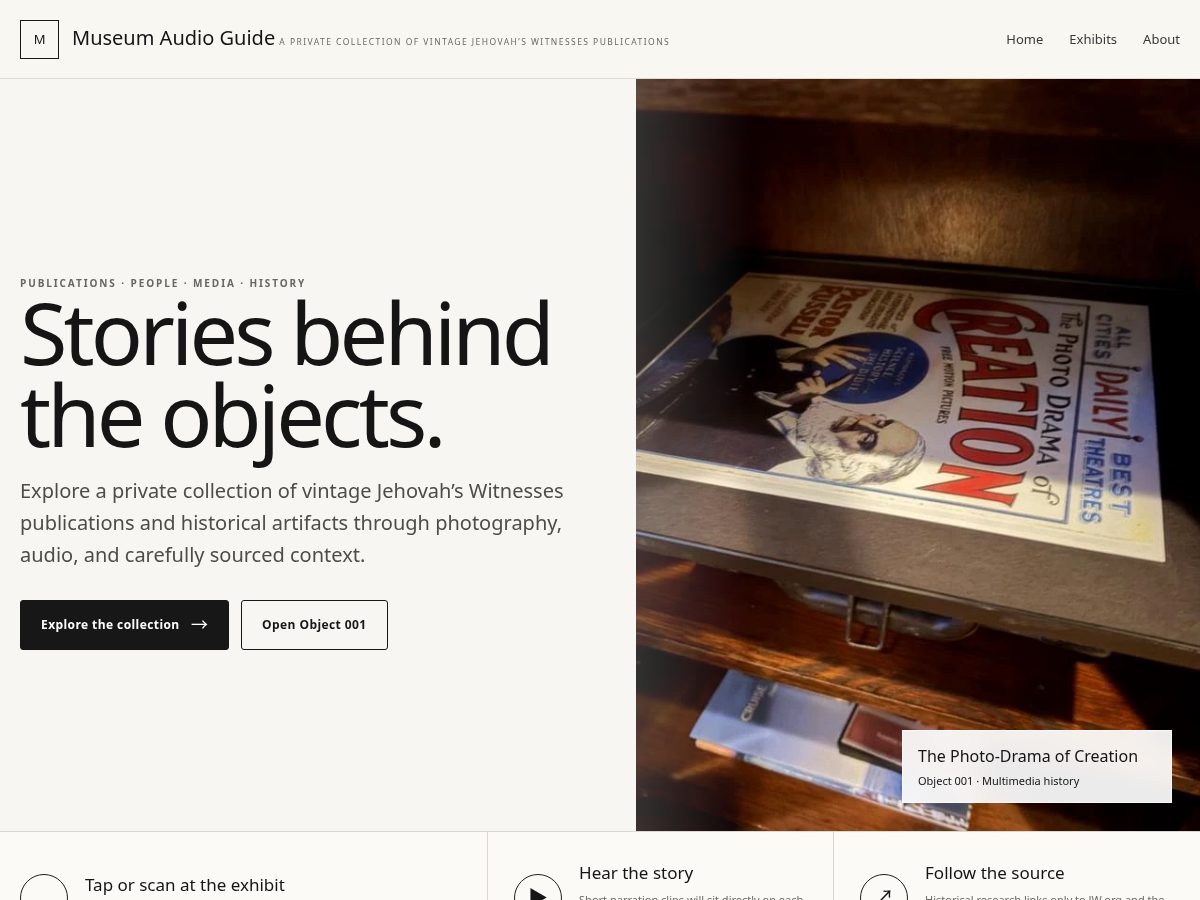 Landing-page snapshot of thesandersarchive.com