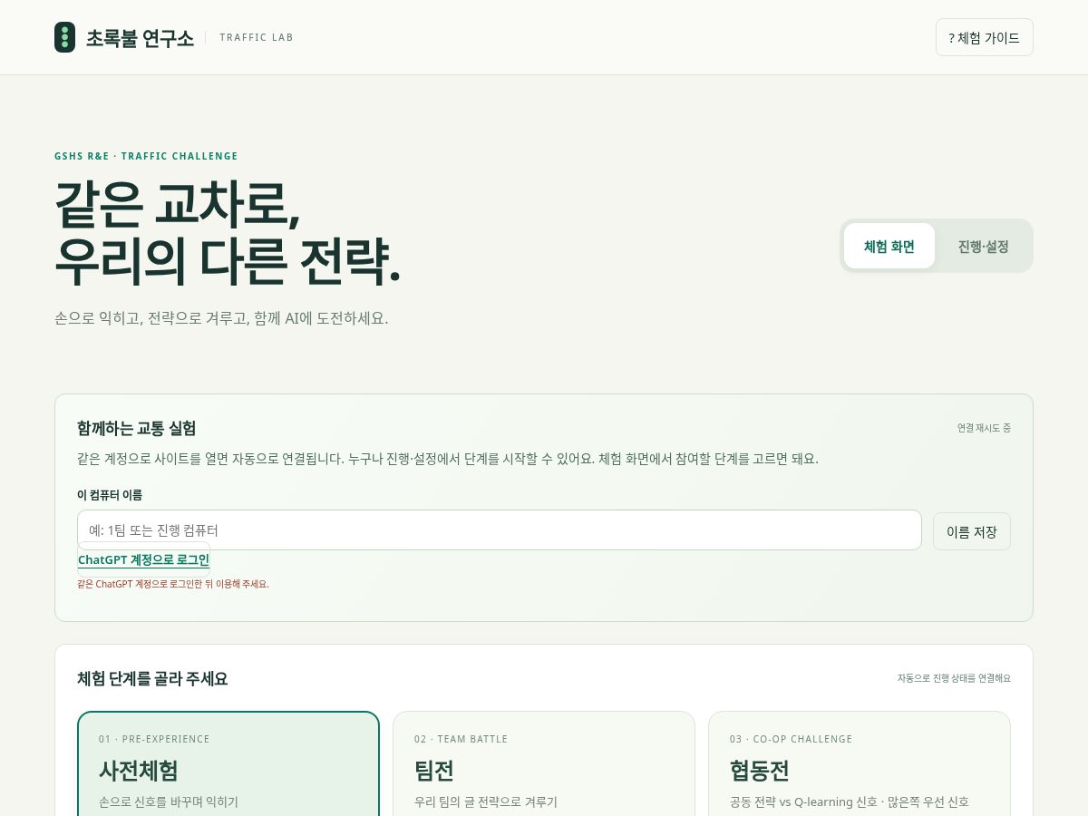 Landing-page snapshot of traffic-simulator.com