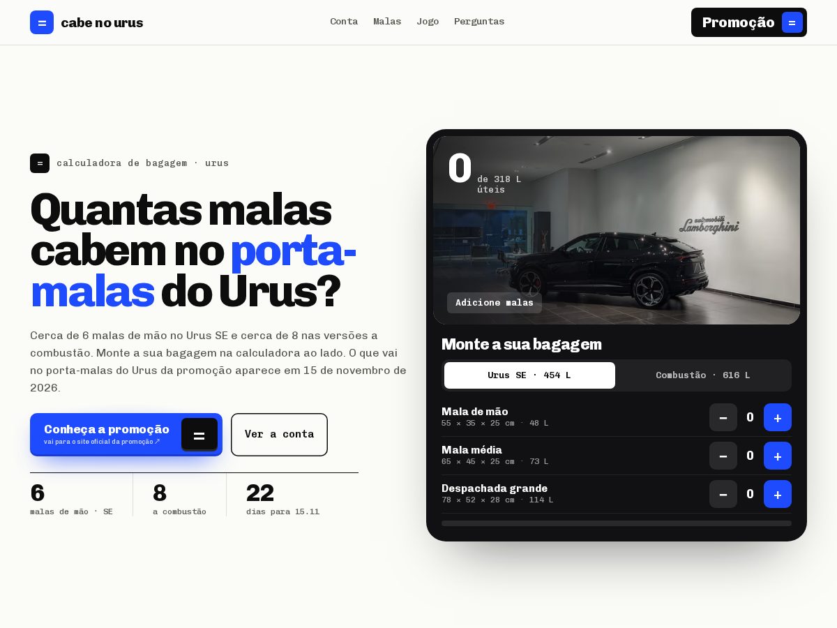 Landing-page snapshot of cabenourus.com