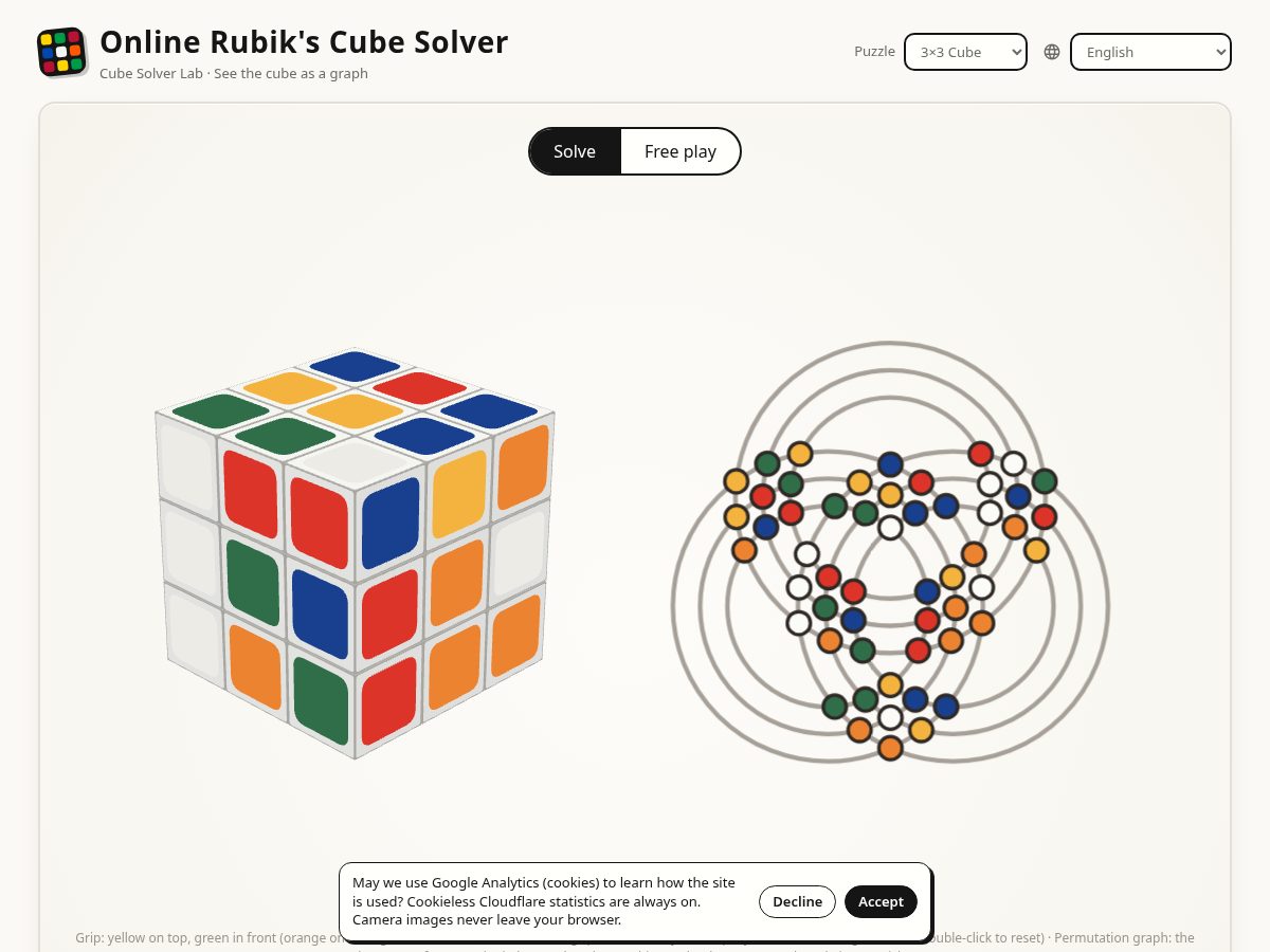 Landing-page snapshot of cube-solver.org