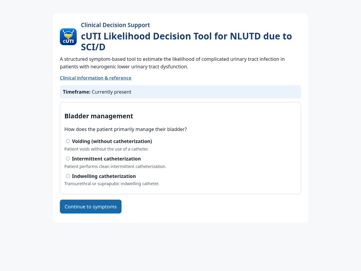 Landing-page snapshot of cutisci.org
