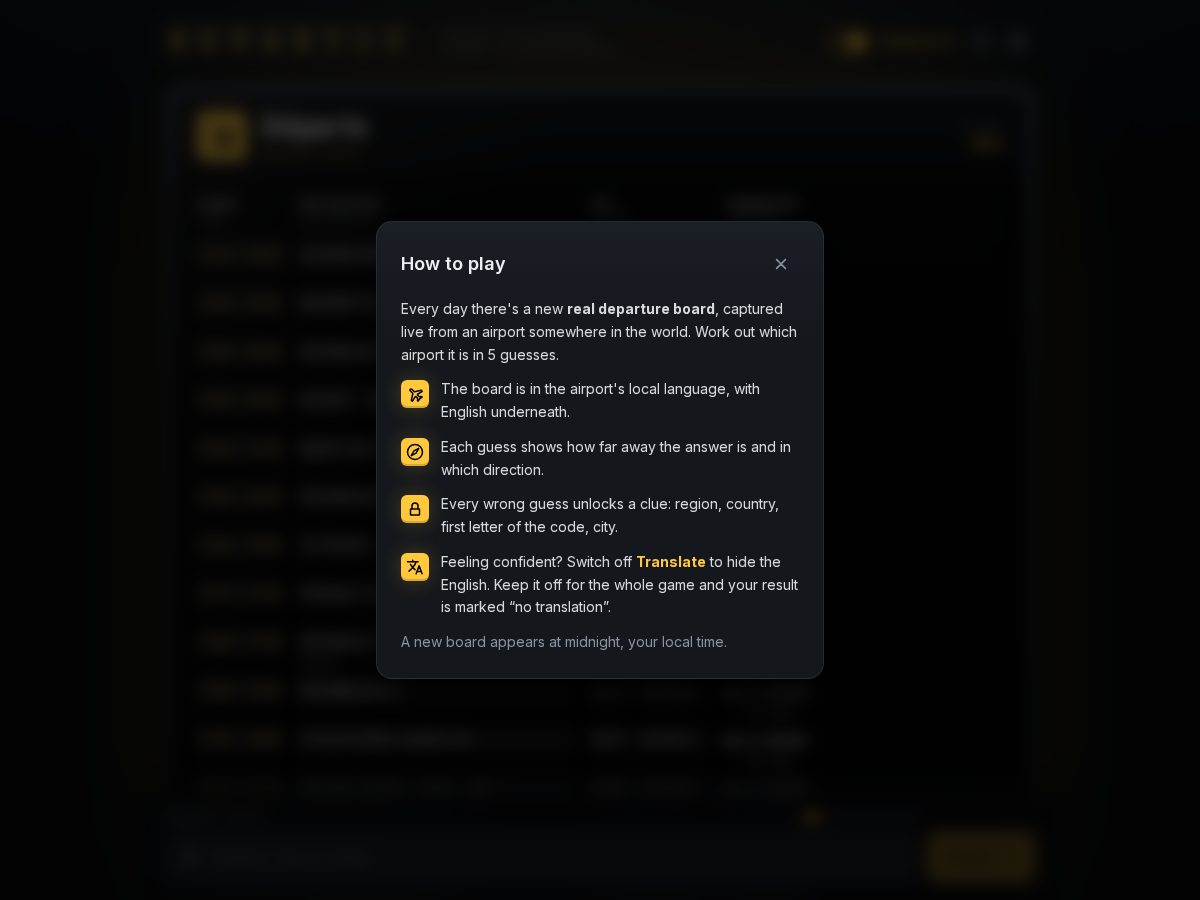 Landing-page snapshot of departle.com