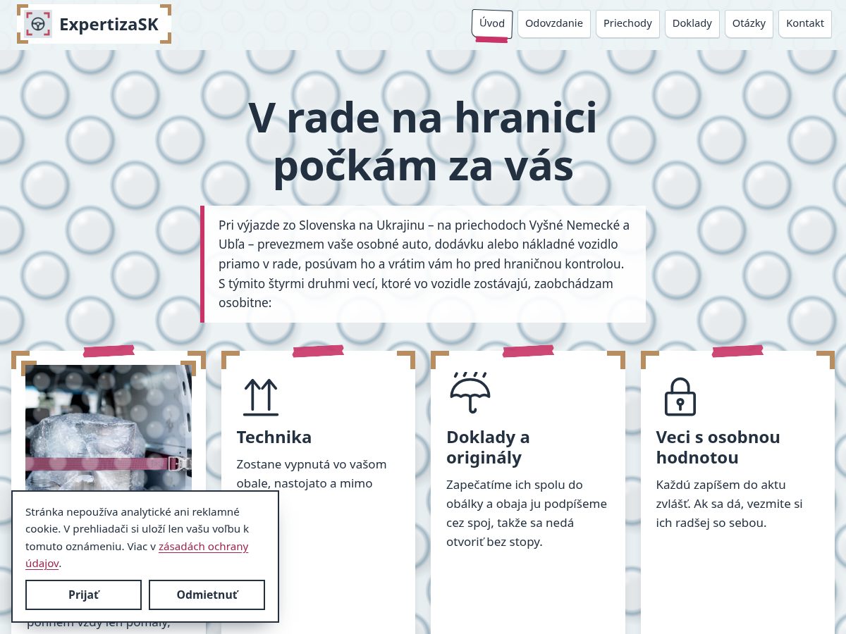 Landing-page snapshot of expertizask.com