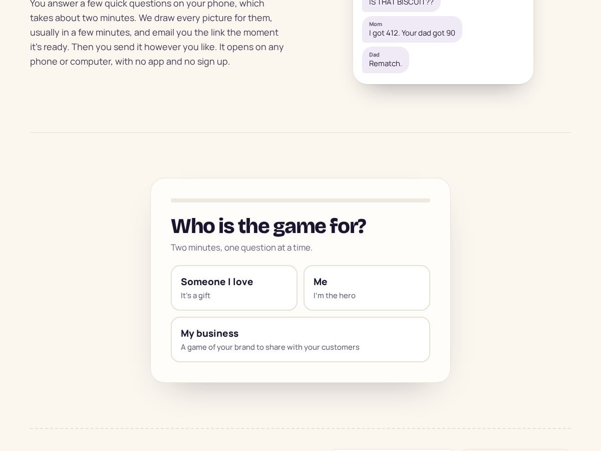 Landing-page snapshot of getplayed.games