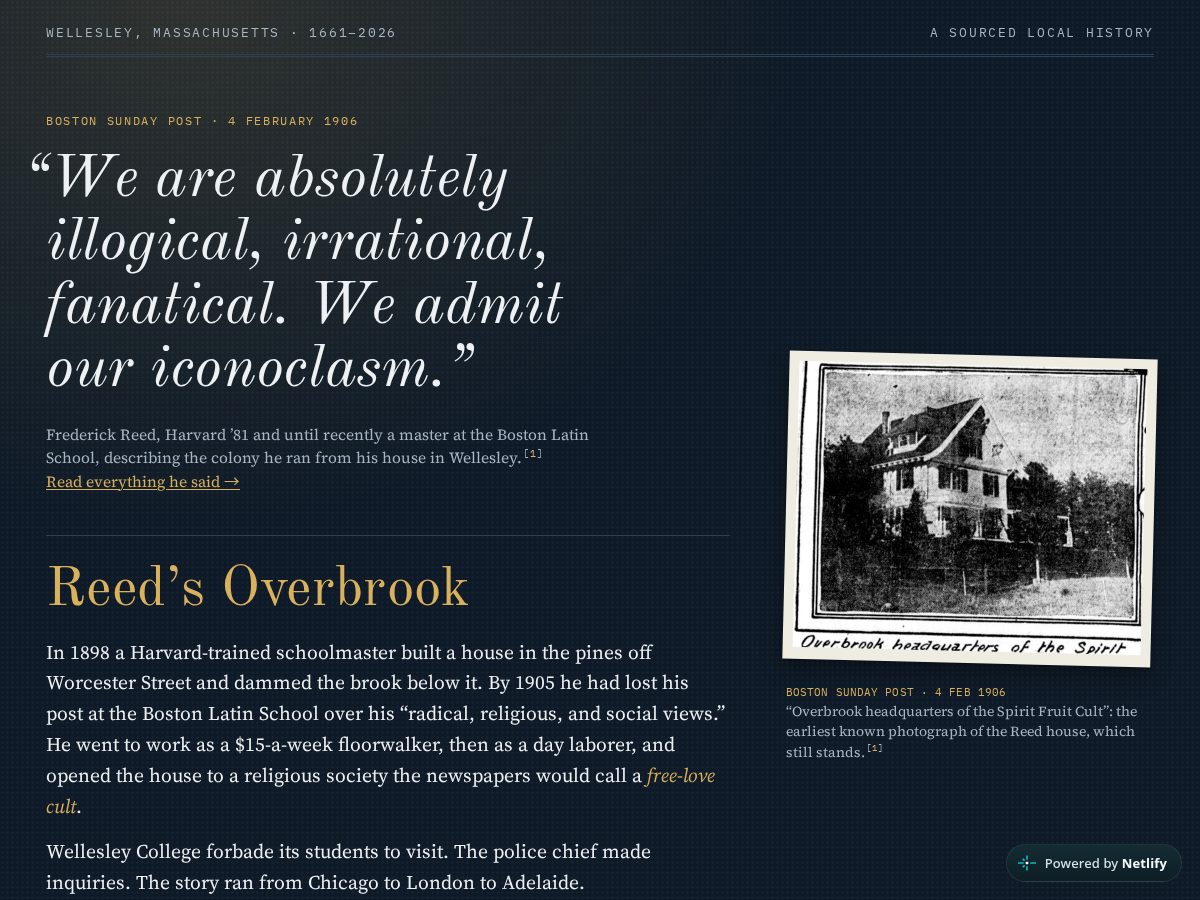 Landing-page snapshot of overbrookwellesley.org
