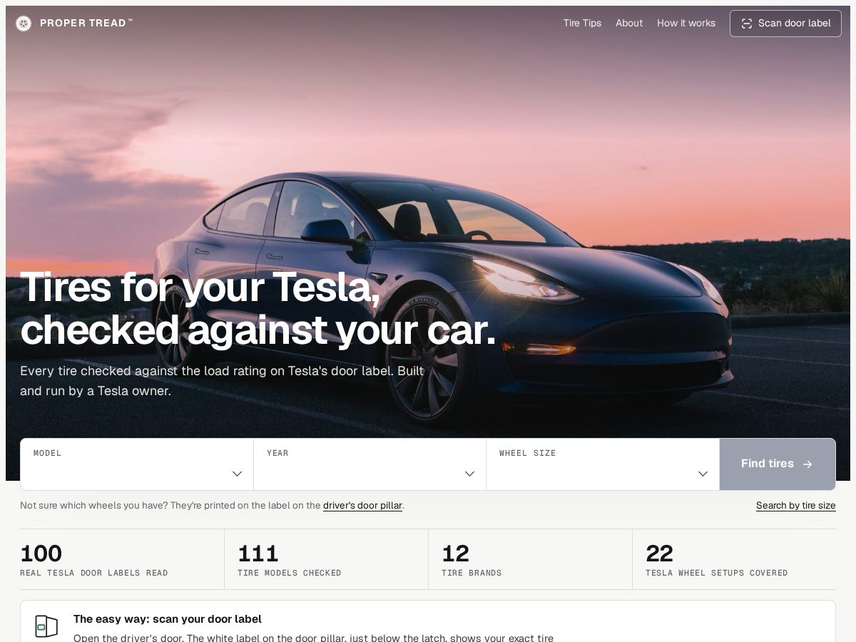 Landing-page snapshot of propertread.com
