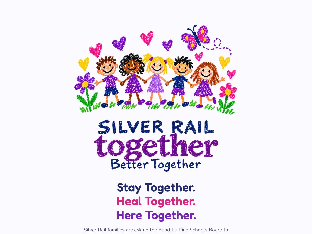 Landing-page snapshot of silverrailtogether.org