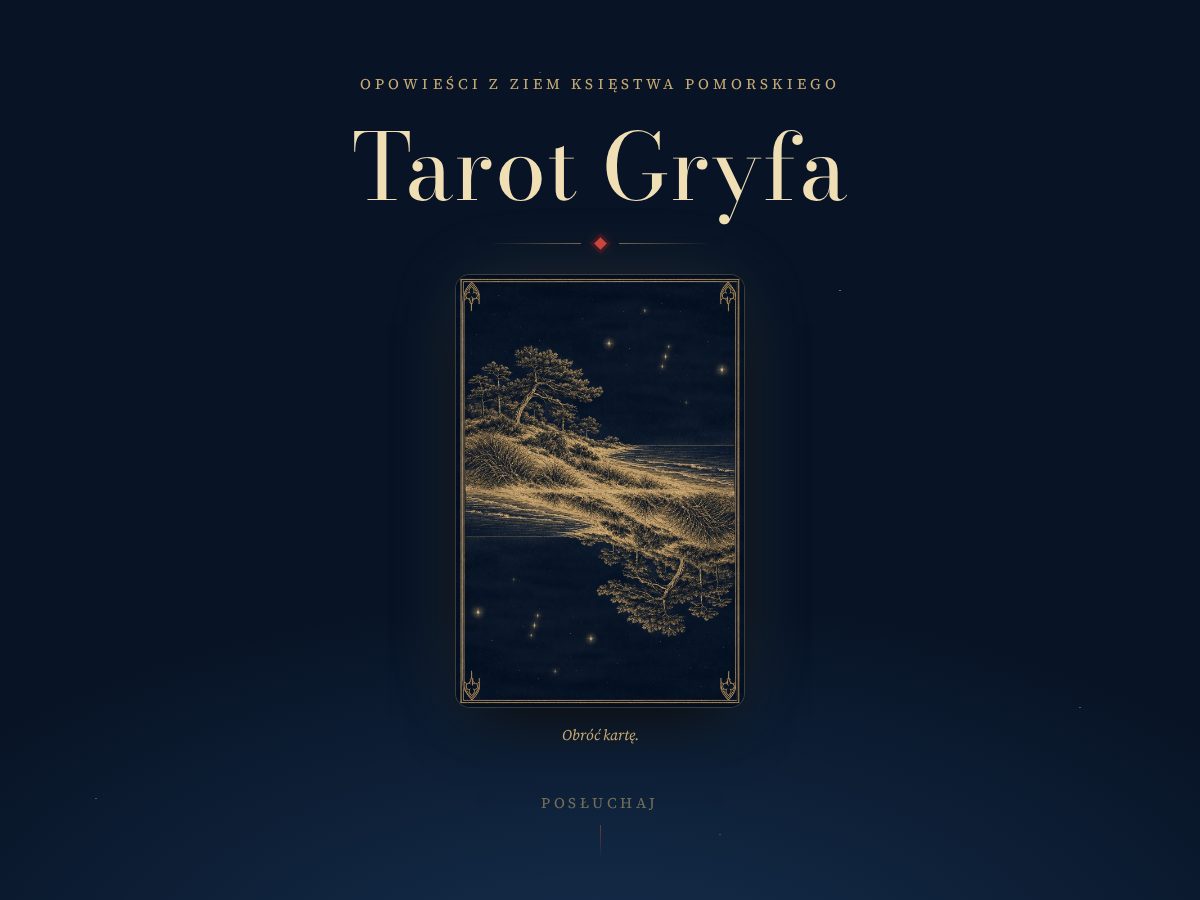 Landing-page snapshot of tarotgryfa.com