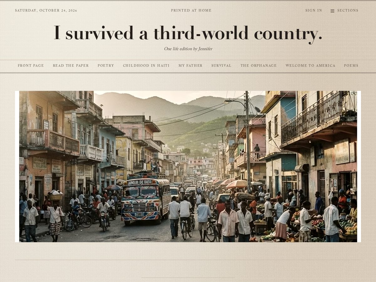Landing-page snapshot of thelifechronicle.com