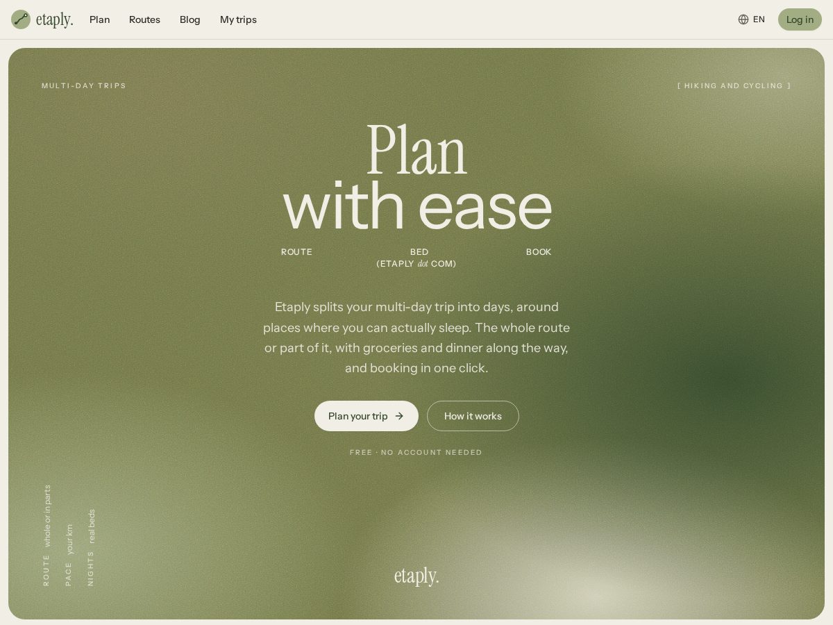 Landing-page snapshot of etaply.com