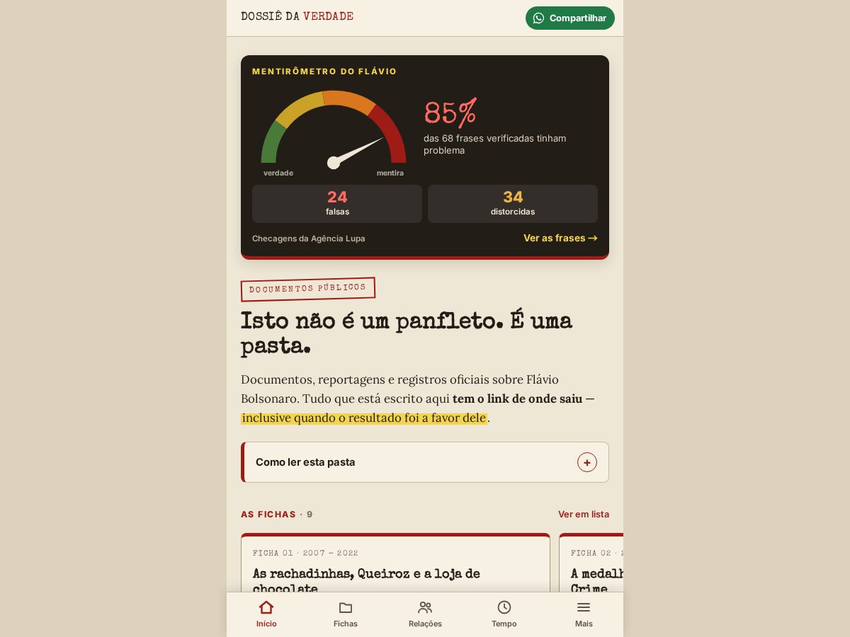 Landing-page snapshot of foradabolha.digital