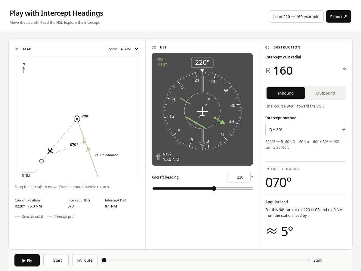 Landing-page snapshot of general-aviation-tools.com