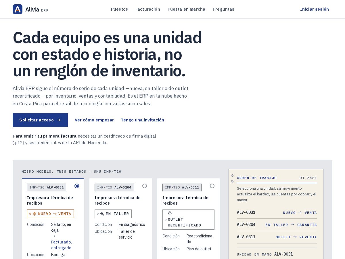 Landing-page snapshot of getalivia.com